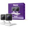 imageRoku Indoor Camera  Home Security  2Pack  Wired Security Camera ampamp Pet Monitor with 1080p HD Color Night Vision Works with Alexa ampamp Google Motion ampamp Sound Detection WDR ampamp WiFi 62 Camera