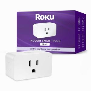 Roku Smart Home Indoor Smart Plug, 2-Pack – WiFi Smart Plugs Works with Alexa & Google Assistant, No Hub Required – Custom Scheduling Timer & Multi-Outlet Sync – Easy-to-Setup Smart Home Products(Indoor Smart Plug)