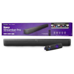 Roku Streambar Pro Stereo Soundbar Grey