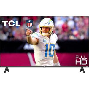 TCL 40-Inch Class S3 1080p LED Smart TV with Roku TV (40S350R, 2023 Model), Compatible with Alexa, Google Assistant, and Apple HomeKit Compatibility, Streaming FHD Television,Black(40 inches)