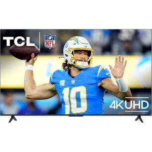 TCL 43-Inch Class S4 4K LED Smart TV with Roku TV (43S450R, 2023 Model), Dolby Vision, HDR, Dolby Atmos, Works with Alexa, Google Assistant and Apple HomeKit Compatibility, Streaming UHD Television(50 inches)
