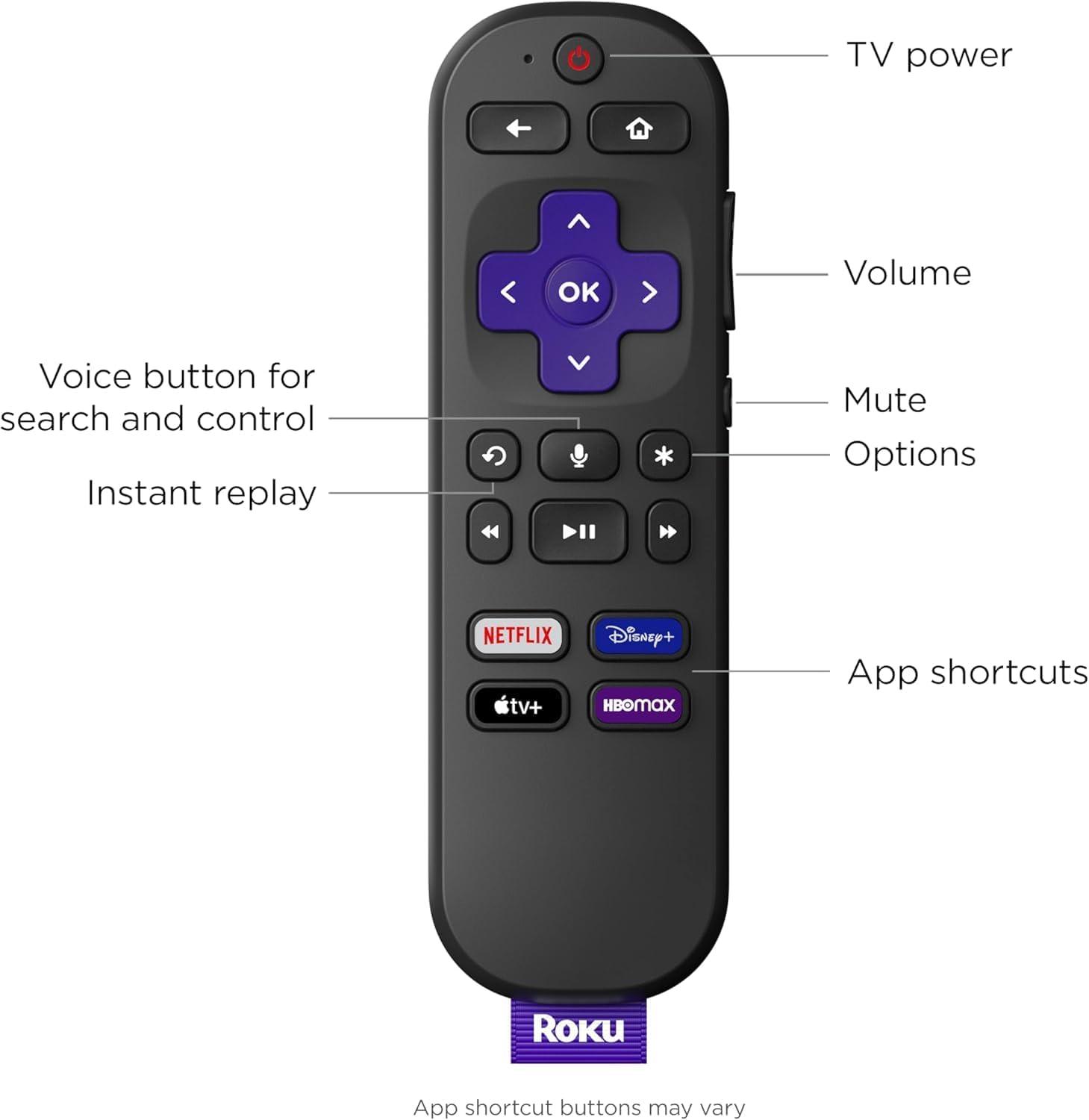 imageRoku 40quot Select Series 1080p Full HD Smart RokuTV with Voice Remote Bright Picture Customizable Home Screen and Free TV32