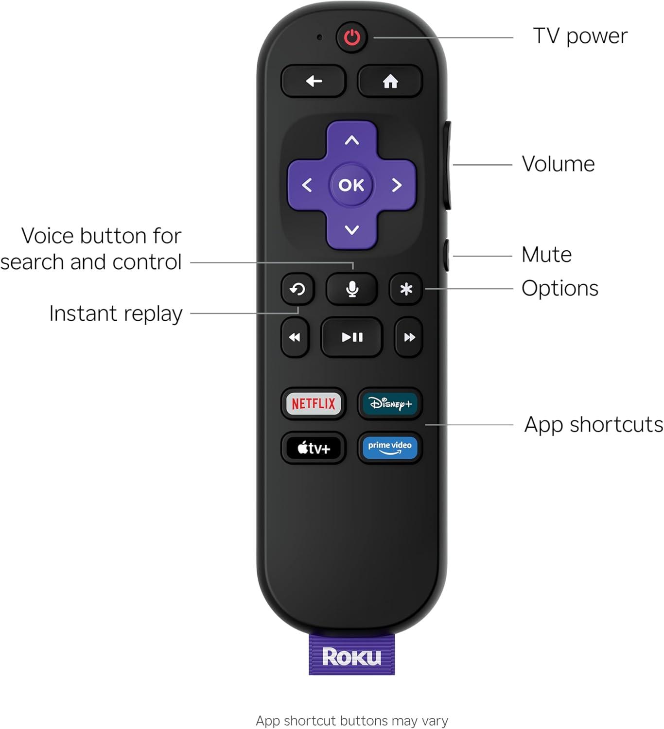 imageRoku Smart TV 2025 24Inch Select Series 720p HD TV Roku TV with Voice Remote Flat Screen LED Television with WiFi for Streaming Live Local News Sports Family Entertainment40