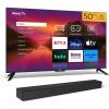 imageRoku 50quot Select Series Smart TV ampamp Wireless Soundbar Bundle  RokuTV Audio