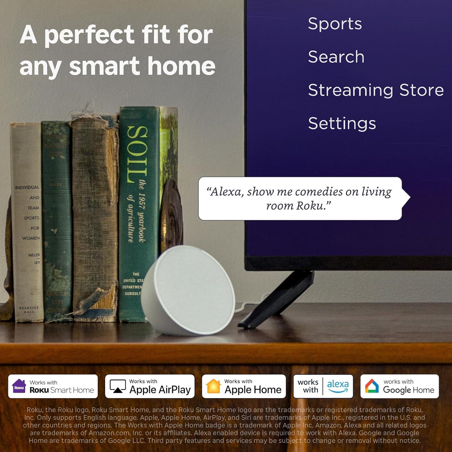 image:imageRoku Smart TV 2026 32Inch Select Series 720p HD TV RokuTV with Voice Remote Flat Screen LED Television with WiFi for Streaming Live Local News Sports amp Movies Bluetooth Headphone Mode32
