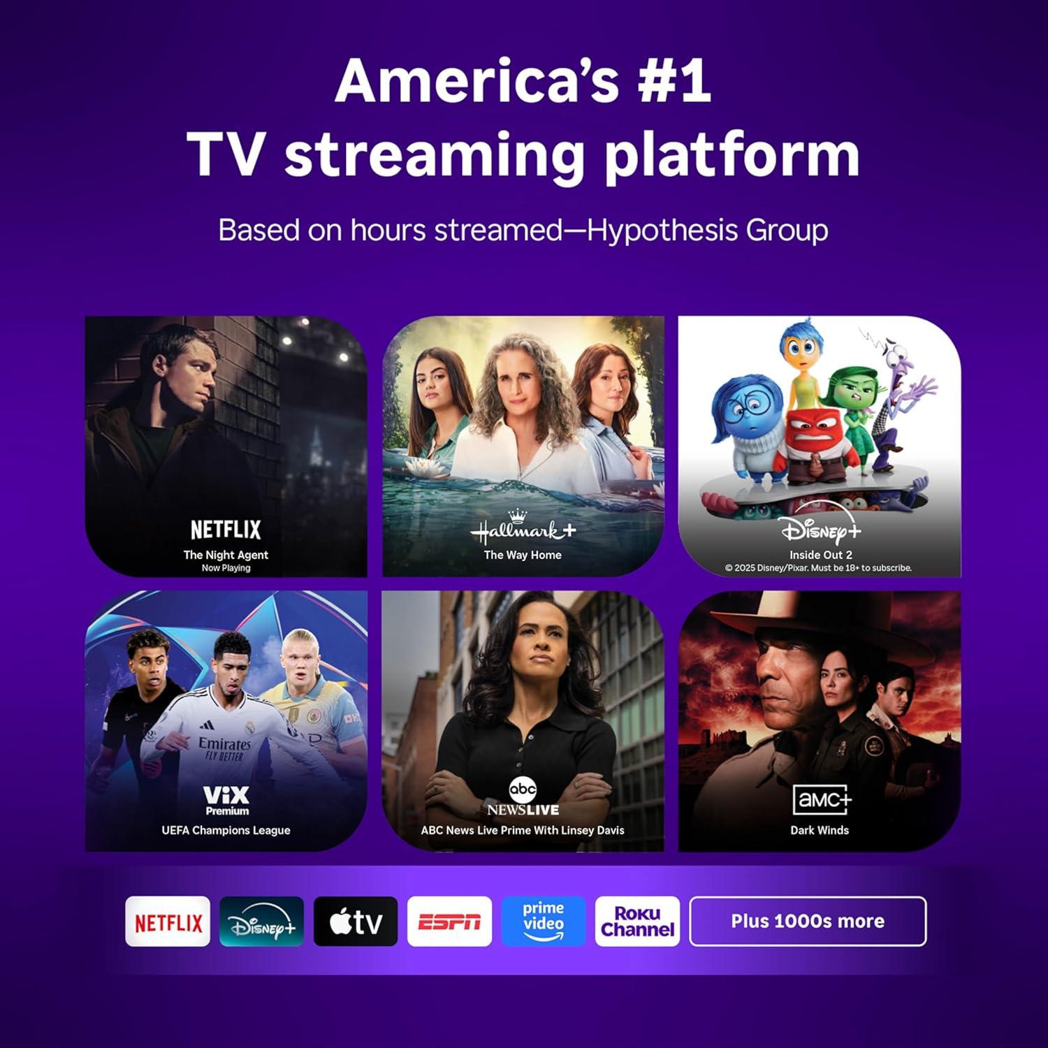 image:imageRoku Smart TV 2026 32Inch Select Series 720p HD TV RokuTV with Voice Remote Flat Screen LED Television with WiFi for Streaming Live Local News Sports amp Movies Bluetooth Headphone Mode32