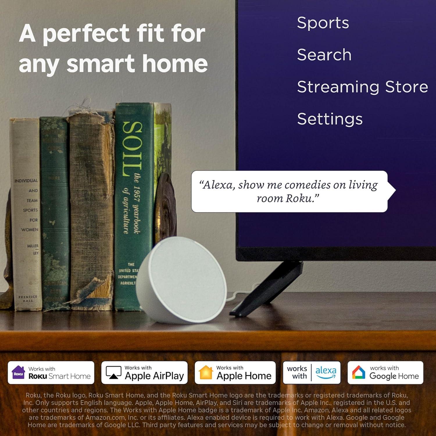 image:imageRoku Smart TV 2026 32Inch Select Series 720p HD TV RokuTV with Voice Remote Flat Screen LED Television with WiFi for Streaming Live Local News Sports amp Movies Bluetooth Headphone Mode32