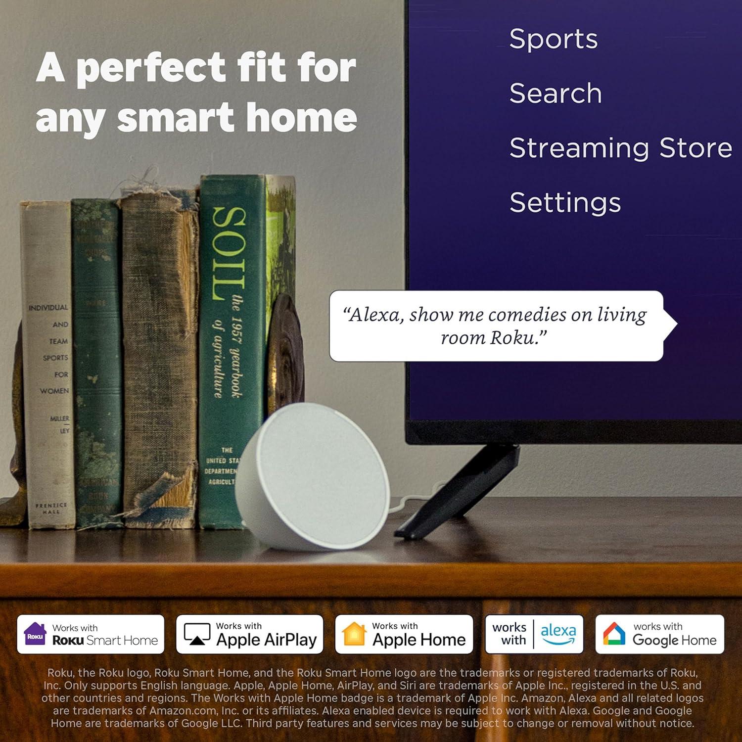 image:imageRoku Smart TV 2026 75Inch Select Series 4K QLED TV Roku TV with Voice Remote Flat Screen QLED Television with WiFi for Streaming Live Local News Sports amp Movies Bluetooth Headphone Mode4K QLED