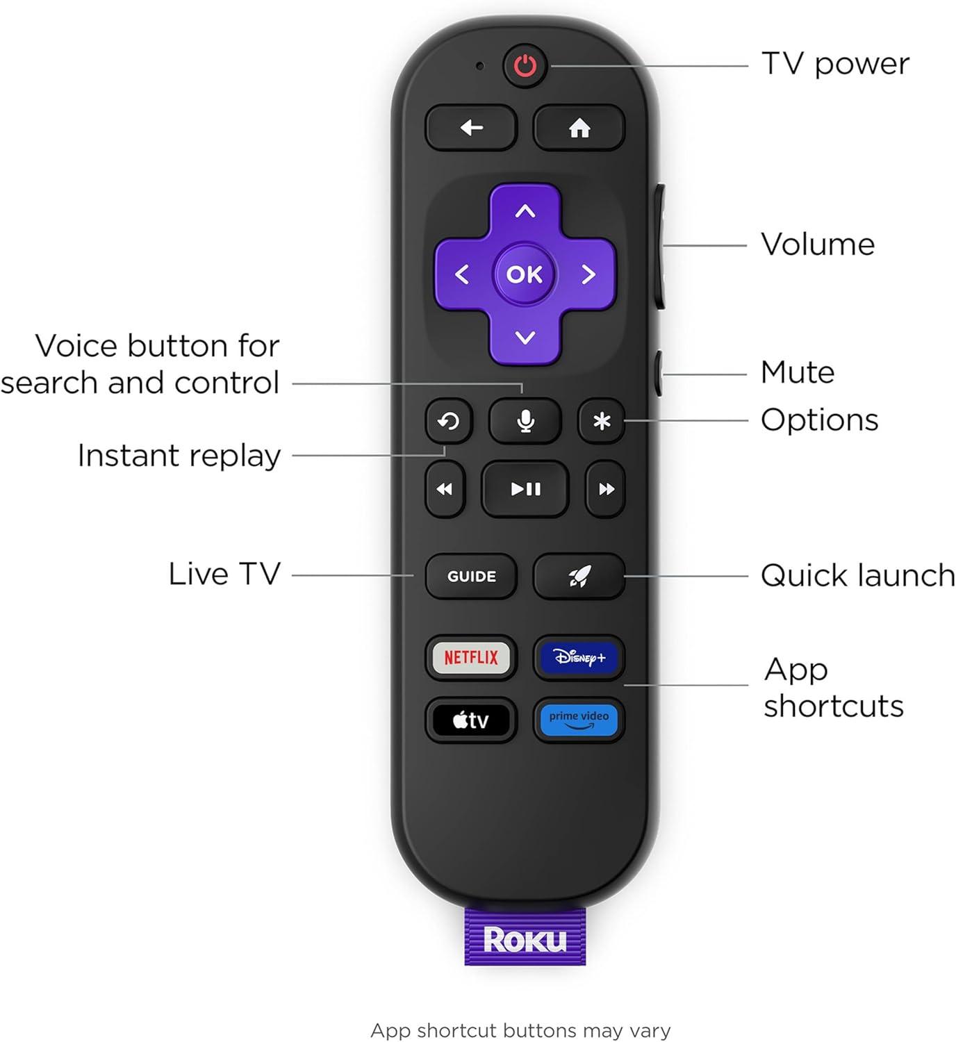image:imageRoku Smart TV 2026 75Inch Select Series 4K QLED TV Roku TV with Voice Remote Flat Screen QLED Television with WiFi for Streaming Live Local News Sports amp Movies Bluetooth Headphone Mode4K QLED