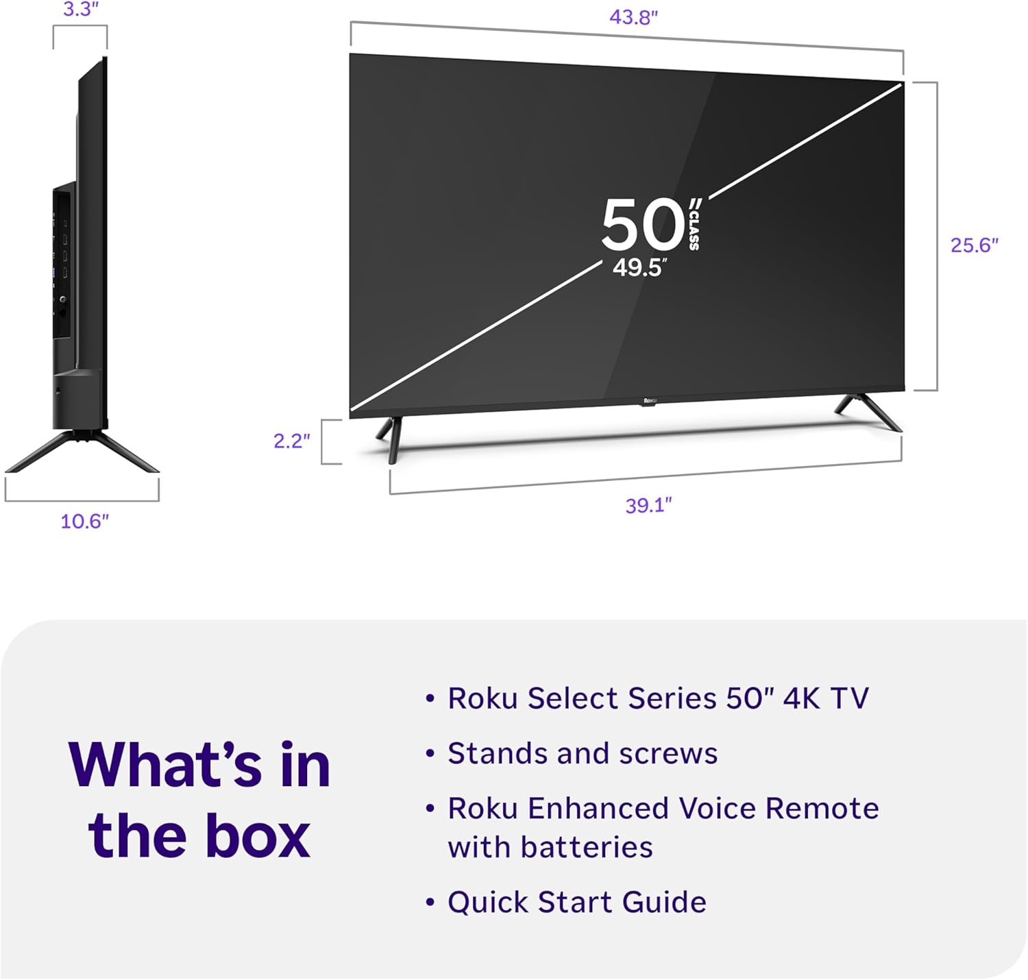 image:imageRoku Smart TV 2026 85Inch Select Series 4K QLED TV Roku TV with Voice Remote Flat Screen QLED Television with WiFi for Streaming Live Local News Sports amp Movies Bluetooth Headphone Mode4K